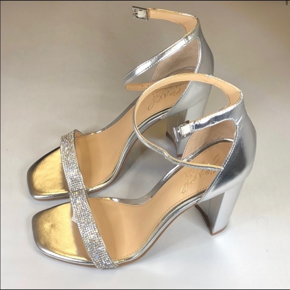 Badgley Mischka Shoes - Jewel by Badgley Mischka Evening Block Heel Sandal